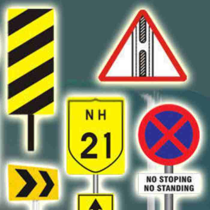 Retro Reflective Sign Board in Kolkata