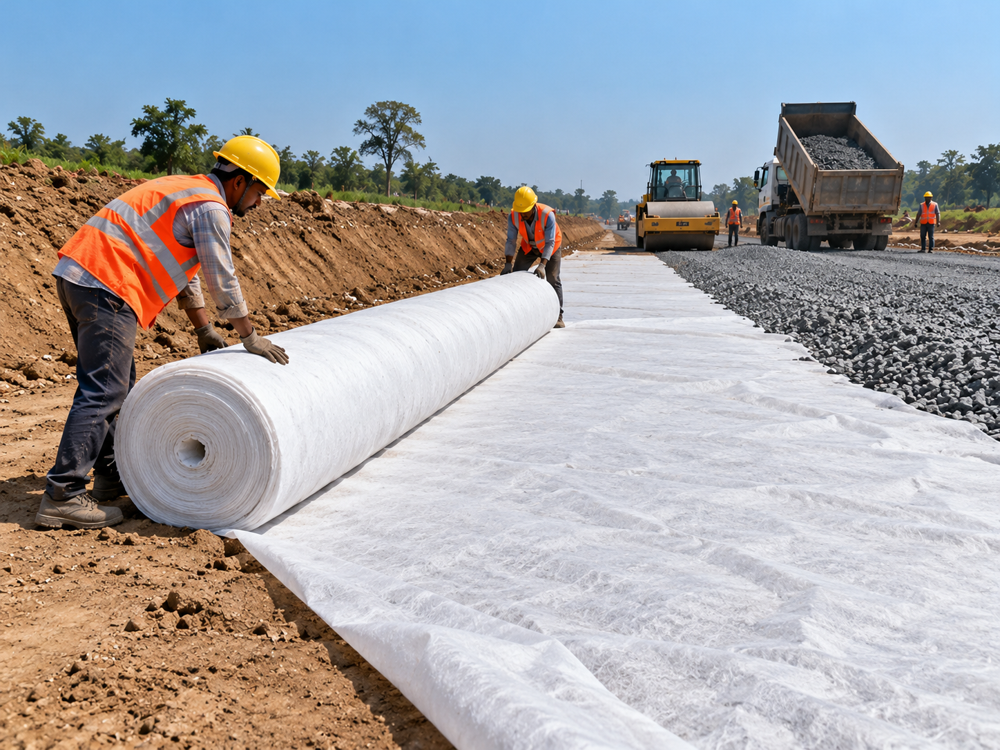 Non Woven Geo Textile manufacturer in Sitamarhi &mdash; Auroguard