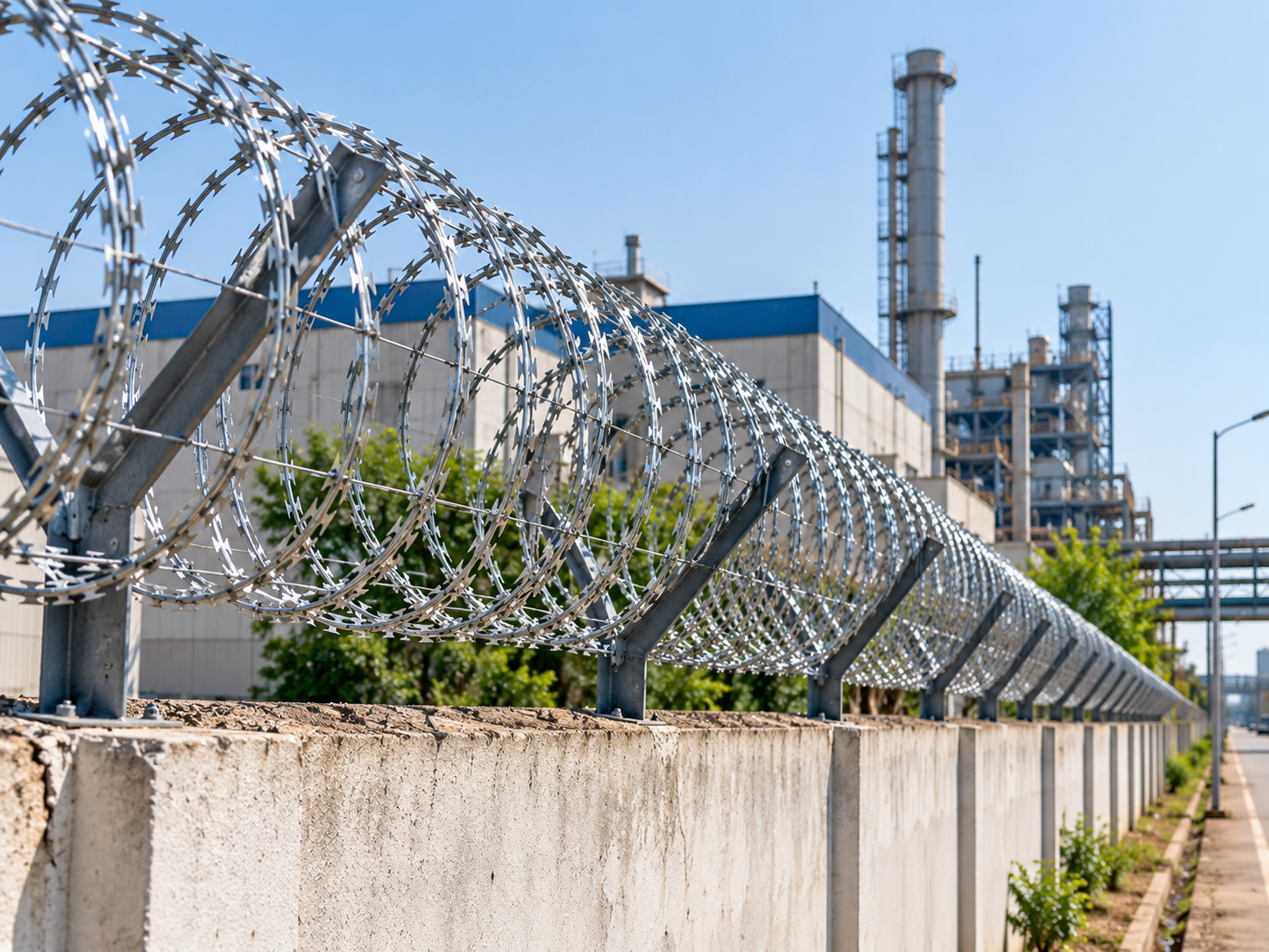 Concertina Wire manufacturer in Bihar &mdash; Auroguard
