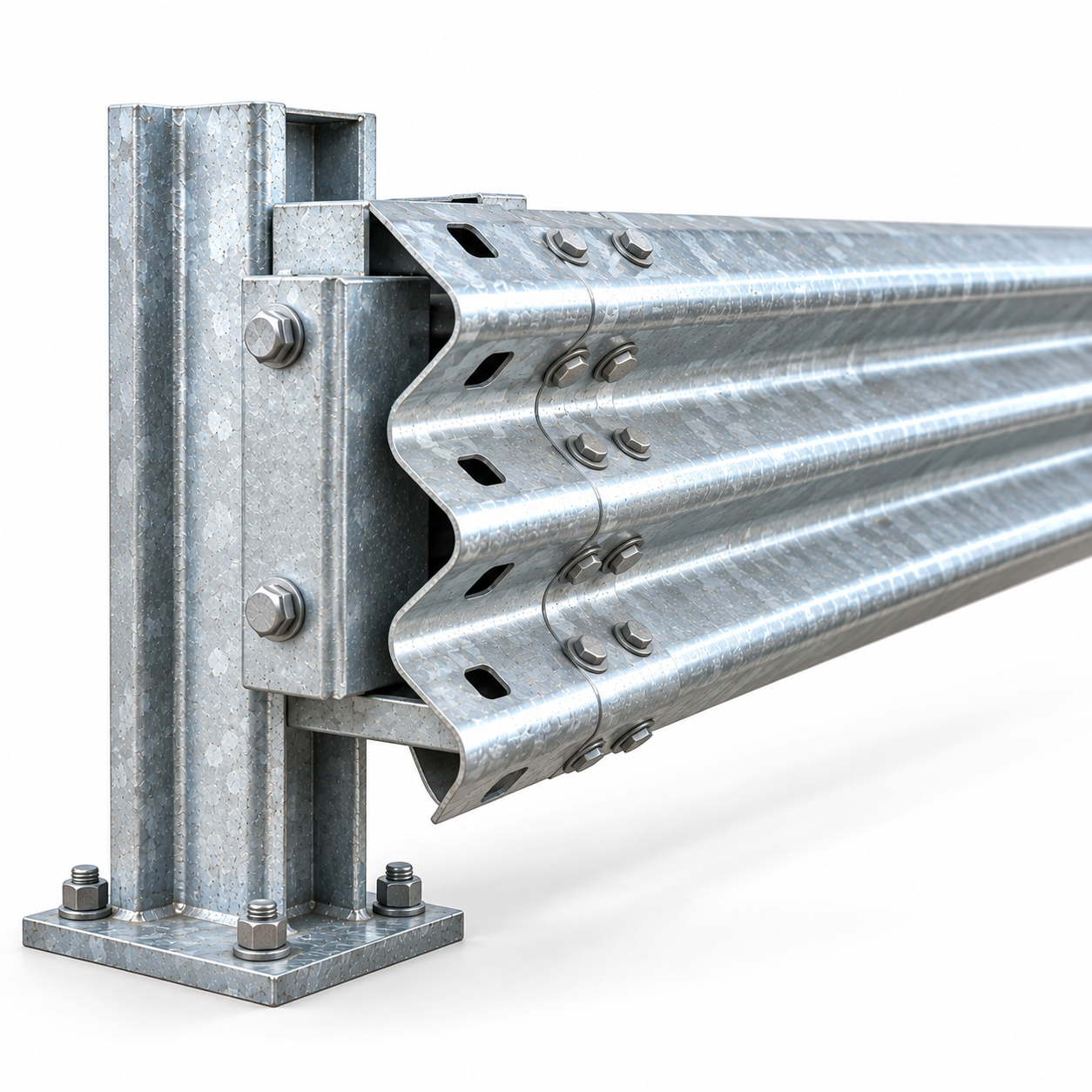 Thrie Beam Crash Barrier manufacturer in Sitamarhi &mdash; Auroguard