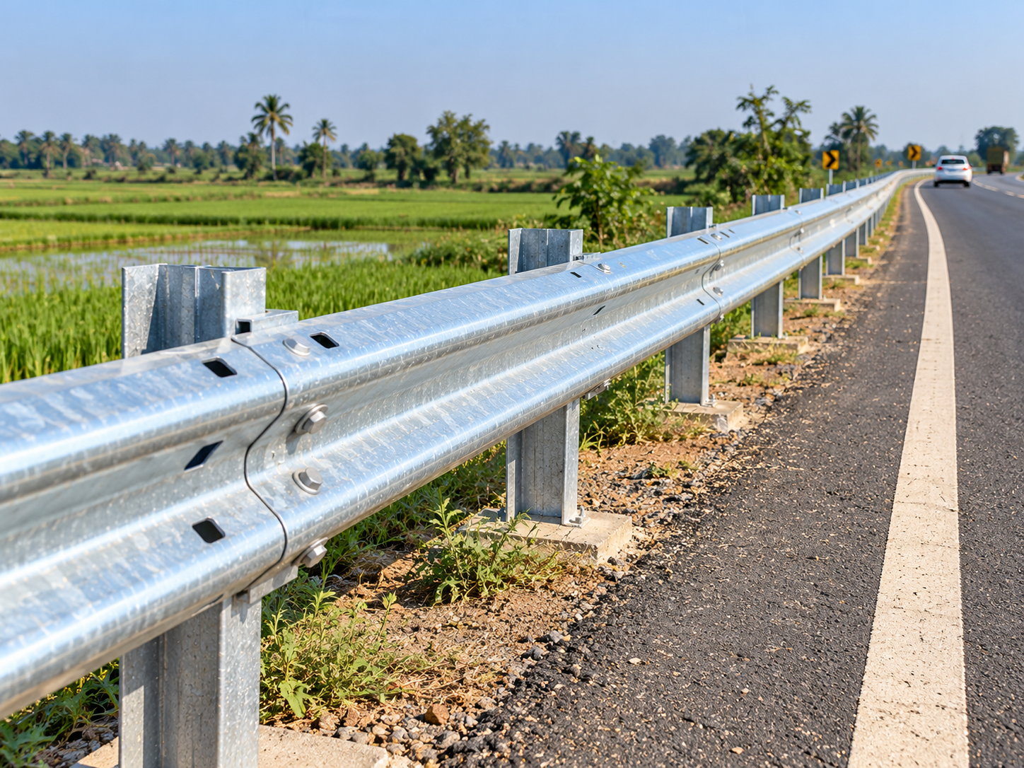 W Beam Crash Barrier manufacturer and supplier in Tripura — view 2