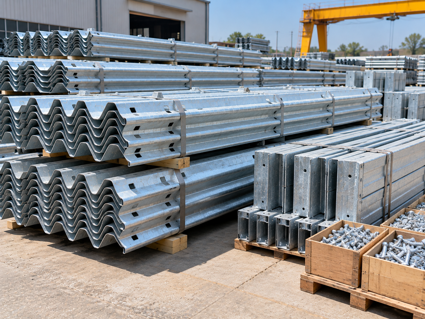 W Beam Crash Barrier manufacturer and supplier in Tripura — view 3